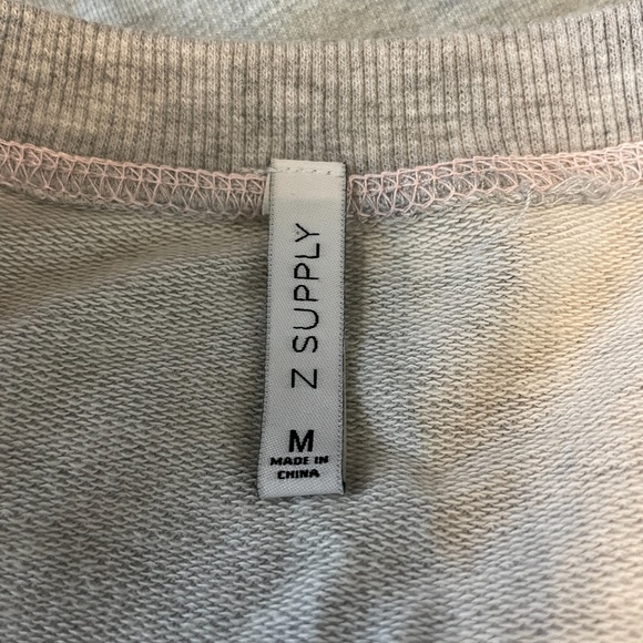 Z SUPPLY OMBRE TIE DYE CREW NECK TOP SWEATSHIRT MEDIUM - Picture 8 of 10